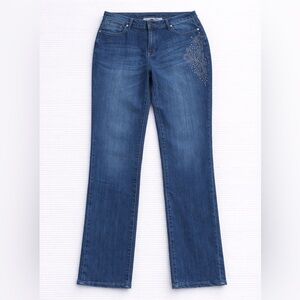 Ashley Stewart Embellished Jeans 16